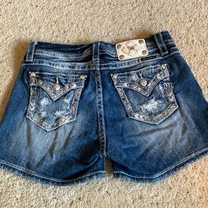 Miss Me Mid-Rise Shorts